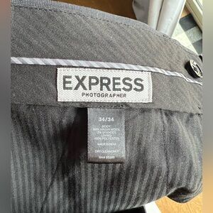 Express Charcoal Photographer Trousers 34/34